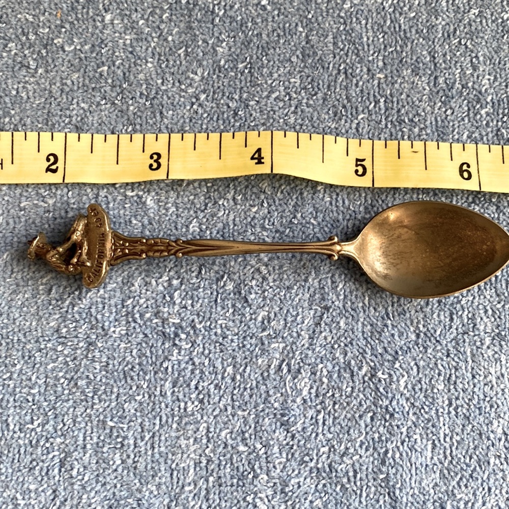 California 49er Collectors Spoon